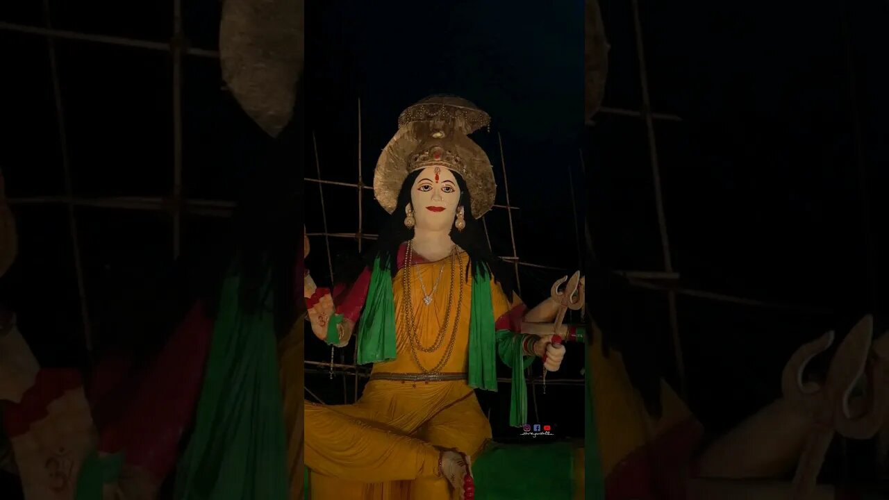 51 फीट की माँ दुर्गा जी जबलपुर Jabalpur Navratri 2023