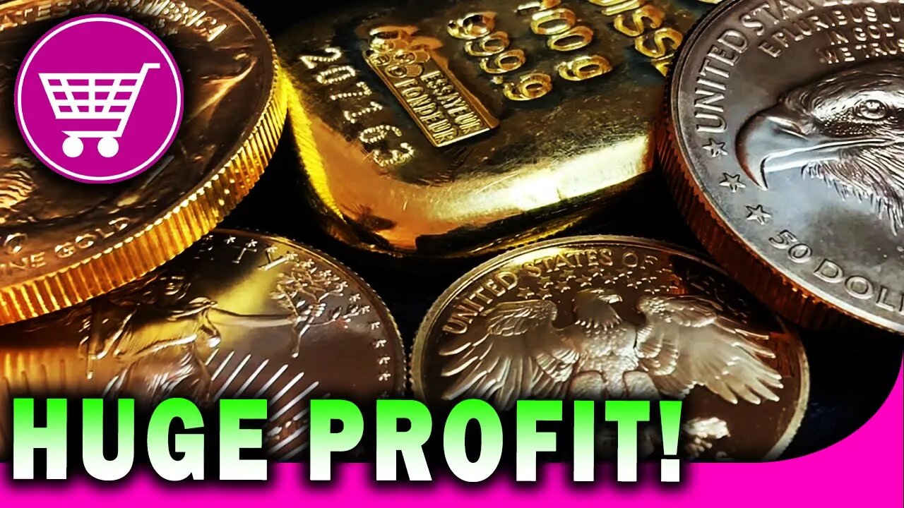 Man Makes $5000 In Profit In Less Than 30 Days Investing In Gold! Here's How!