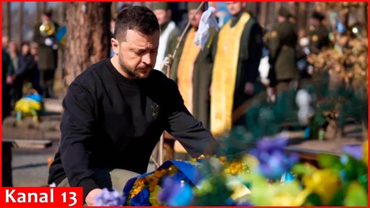 Zelenskyy pays tribute to fallen soldiers on Ukraine's Armed Forces Day