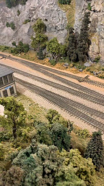 Union Pacific 844 on my Model Railroad Club’s Layout