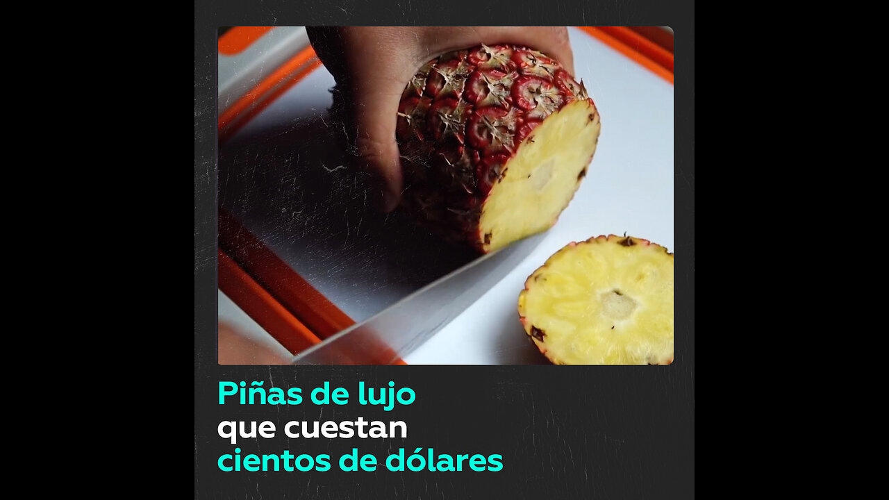 Piña roja: la fruta prohibitiva que hace furor en EE.UU.