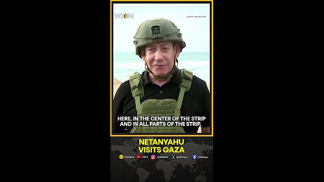 Netanyahu Makes Rare Gaza Visit, Says ‘Hamas Will No Longer Rule Enclave’ | WION Shorts