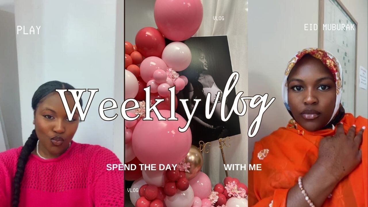 weekly VLOG : Getting ready a baby shower + Eid | Spend the week with me