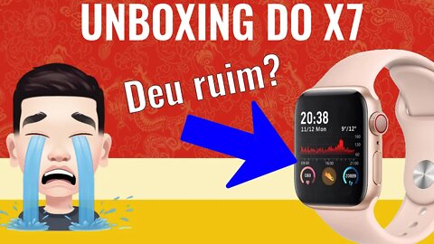 UNBOXING SMARTWATCH X7 (dokey)