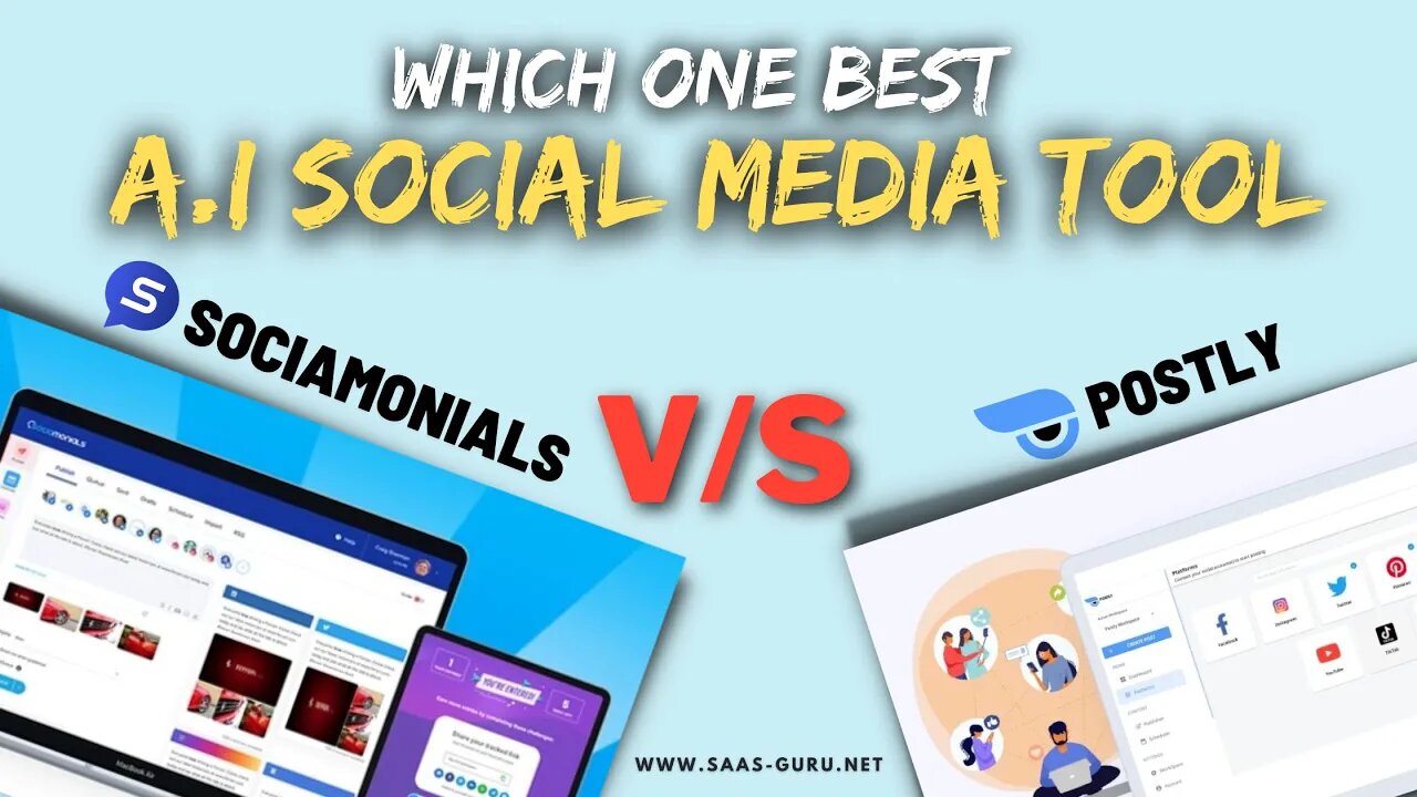 Postly vs Sociamonials | Which one is Best A.i Social Media Management & Marketing Tool