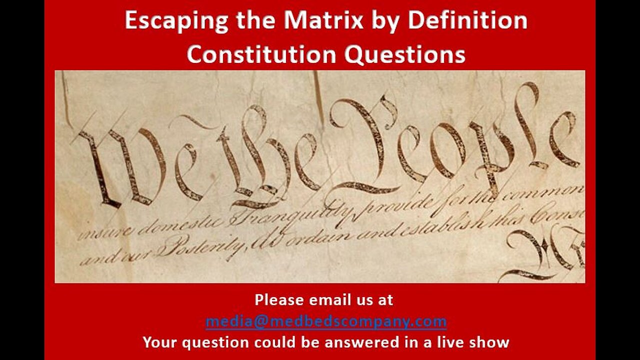 Escaping the Matrix by Definition Jan 6