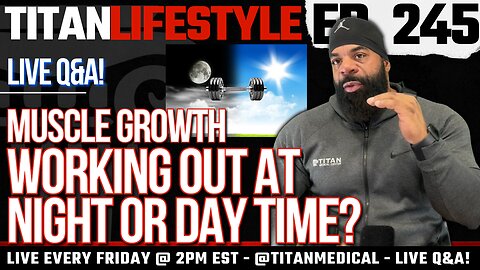 Titan Lifestyle - Health and Fitness | Live Q&A with Big DRU!