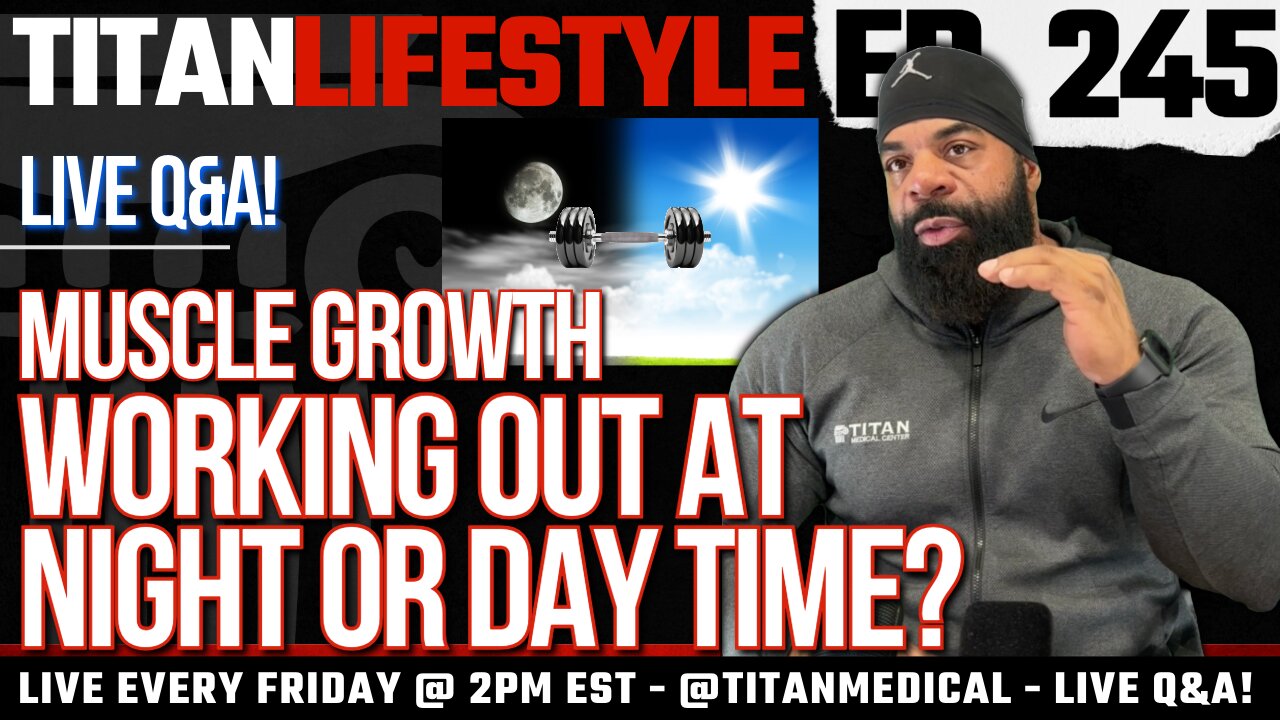 Titan Lifestyle - Health and Fitness | Live Q&A with Big DRU!