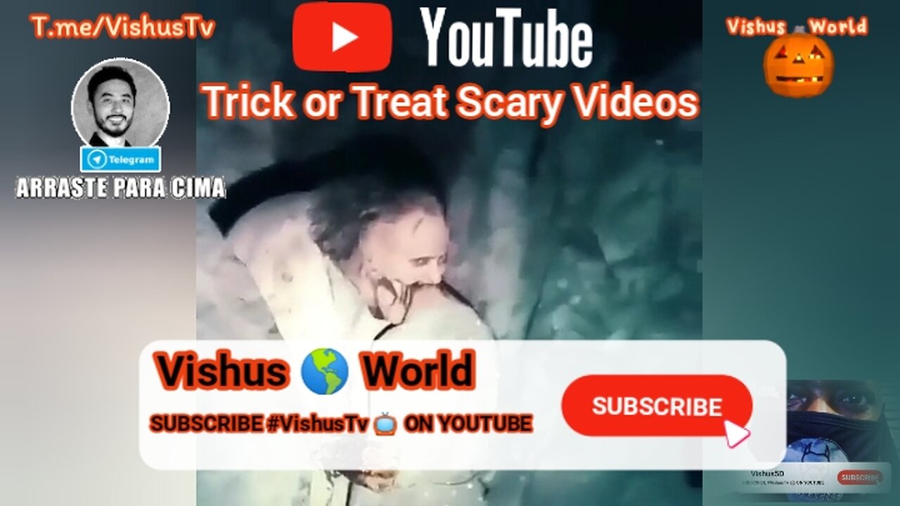 Trick Or Treat SCARY Video's #VishusTv 📺