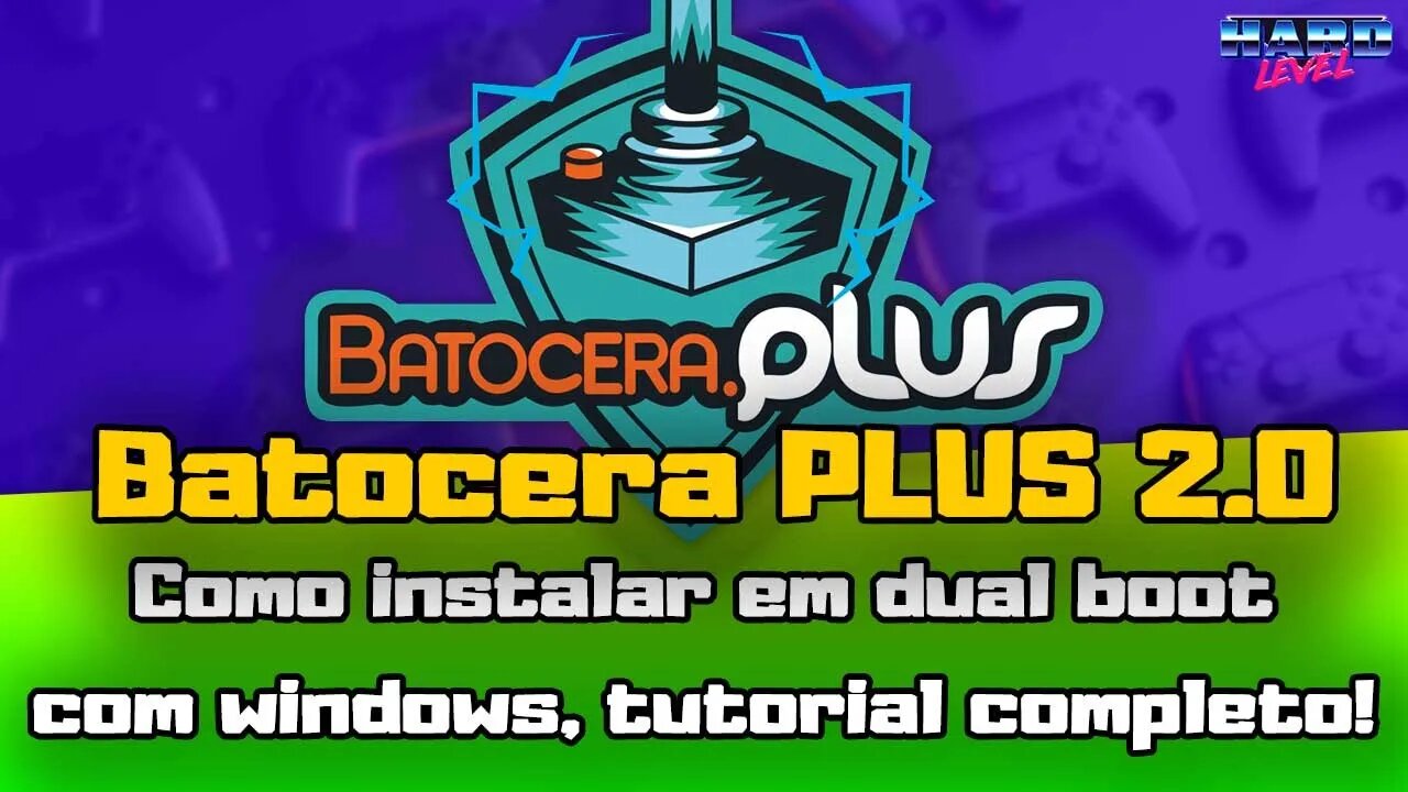 Batocera Plus - Instale em Dual Boot no PC! Sistema Multi Emulador completo!