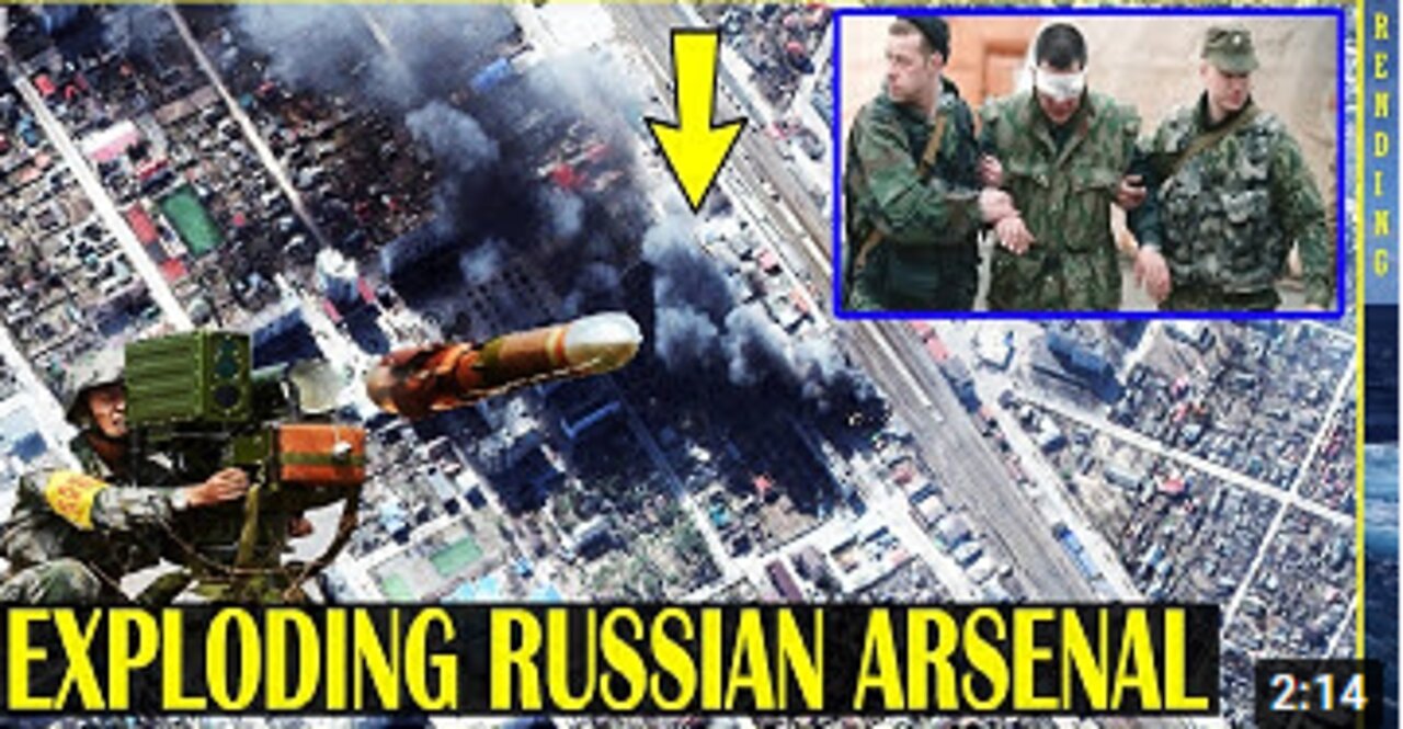 PUTIN panics as Ukraine continues to destroy arsenals and kill 75 Russian soldiers