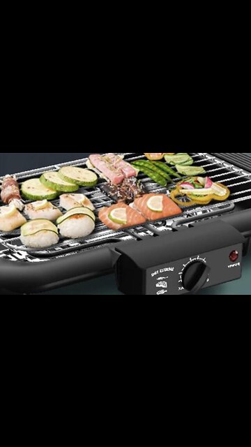 Electric Heating Barbecue Grill