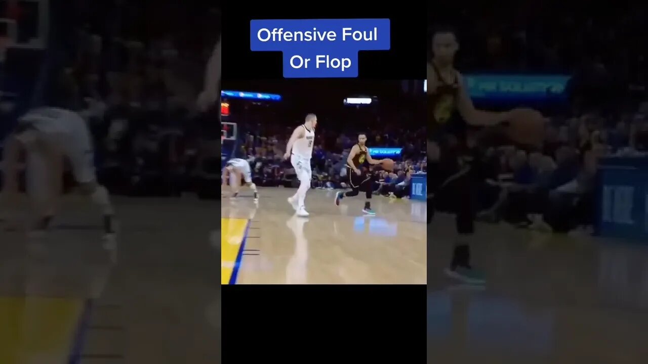 Offensive Foul Or Flop