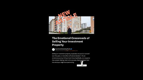 Emotional Crossroads of Selling Your 🏢