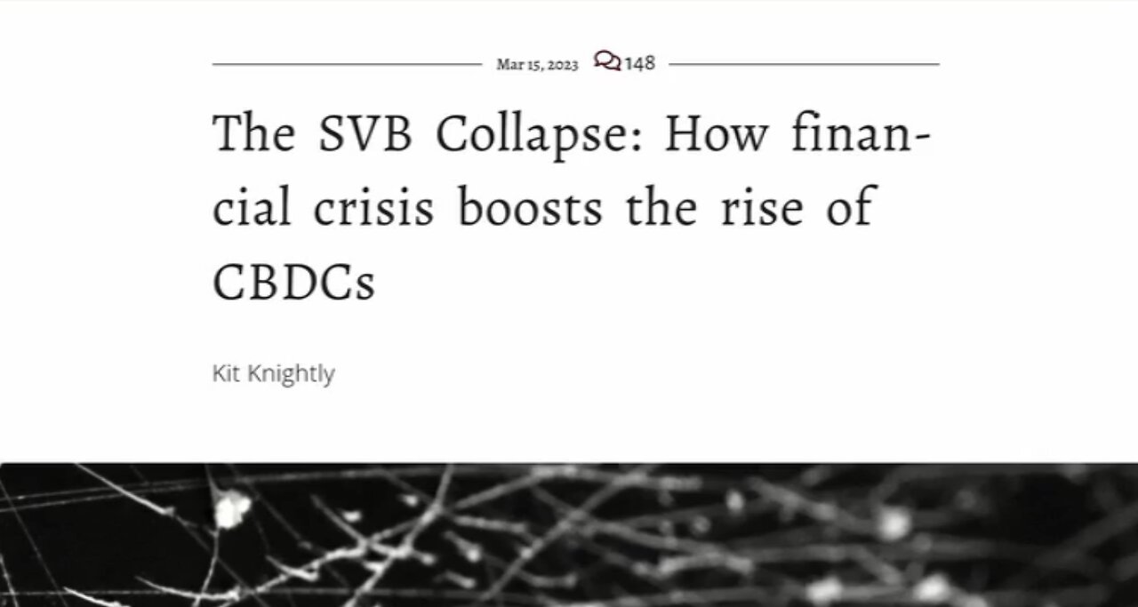 CBDCs by Stealth? It's the Derivatives - UK Column News - 20th March 2023