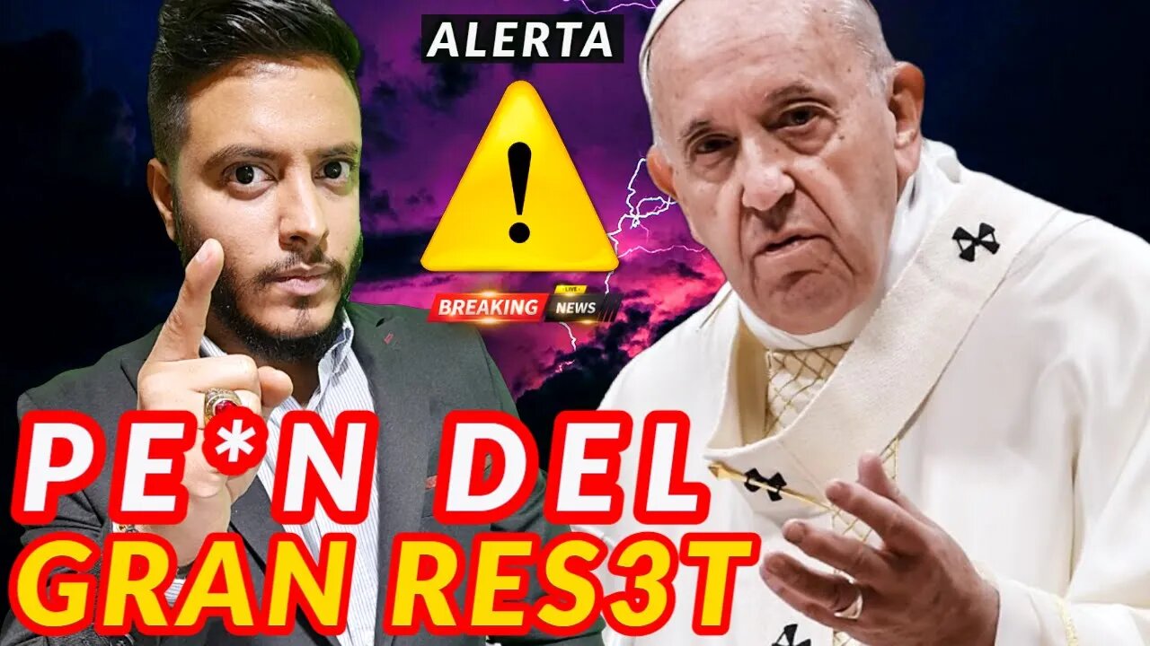 🔴ÚLTIMA HORA🔥 FRANCISCO muestra la VERDADERA AGENDA!!!