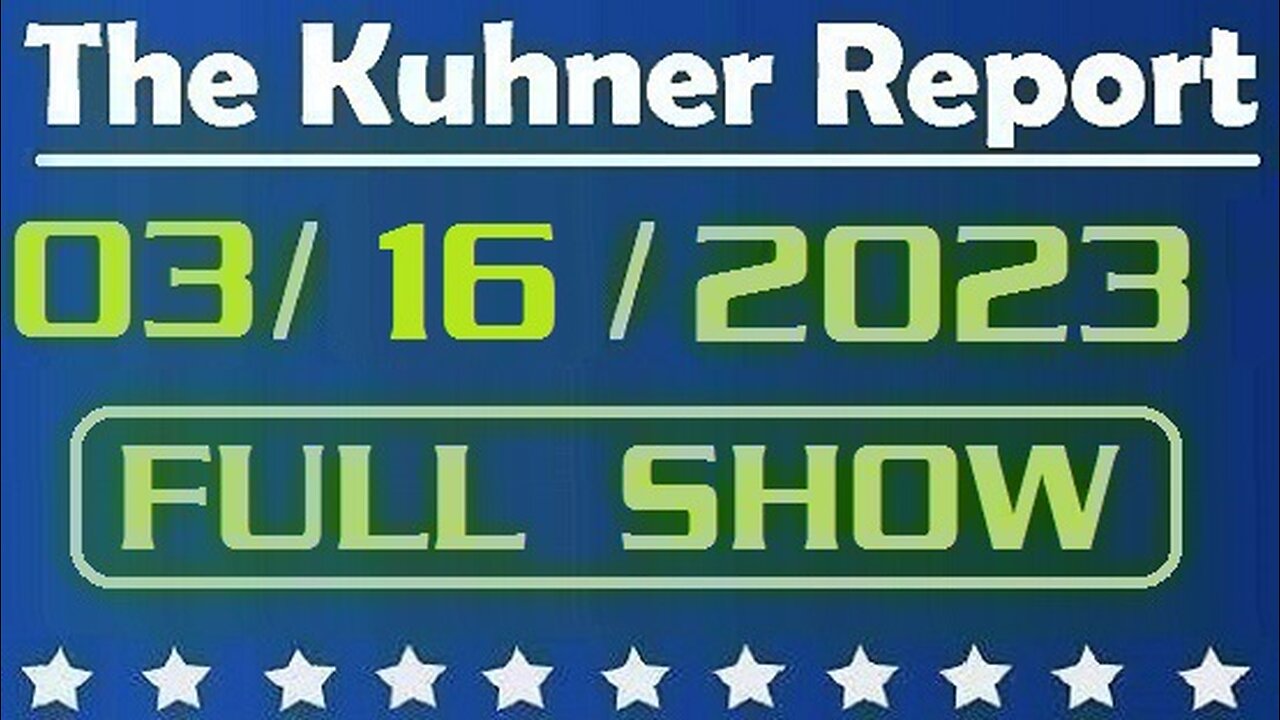 The Kuhner Report 03/16/2023 [FULL SHOW] San Francisco reparations committee proposes a $5 million payment to each black resident