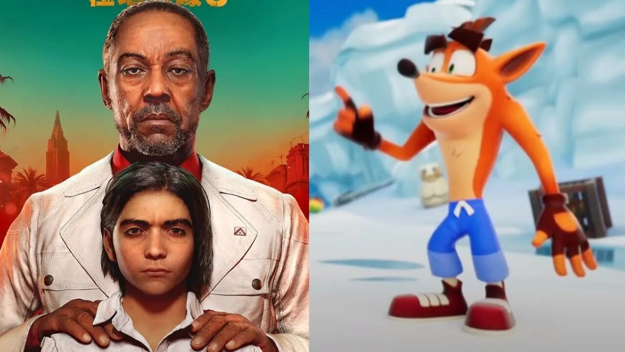 Far Cry 6 VAZADO e novo Crash Bandicoot para celular.