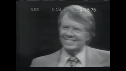 Mort Sahl Interviews Jimmy Carter on NBC 1975 Before President Tom Snyder Show (Very Rare) Archive