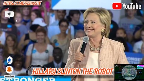 Hillary Clinton The 🤖 Robot... #VishusTv 📺