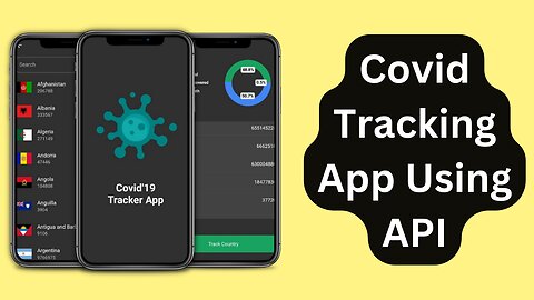 COVID Tracker App Flutter | Flutter App fetch API #trending #flutter