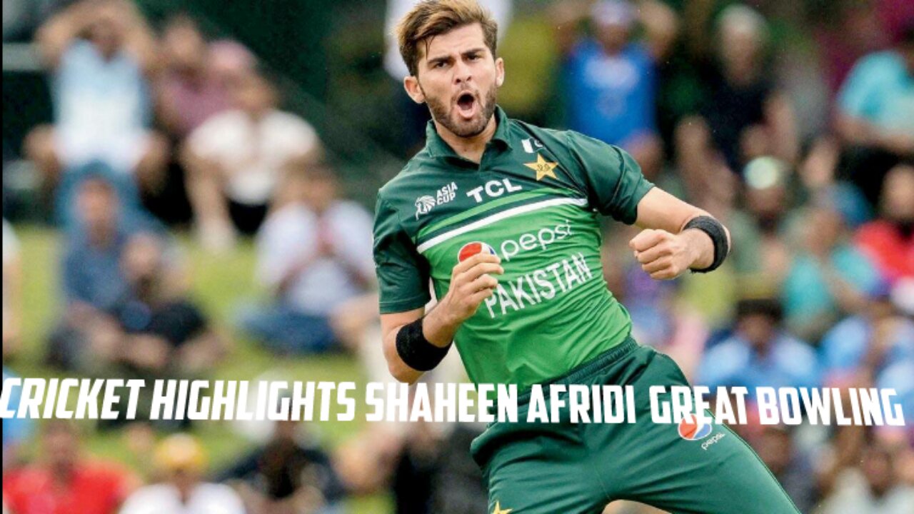 Highlights Pakistan vs India full match 3 innings fast Great bowling for Shaheen Afridi