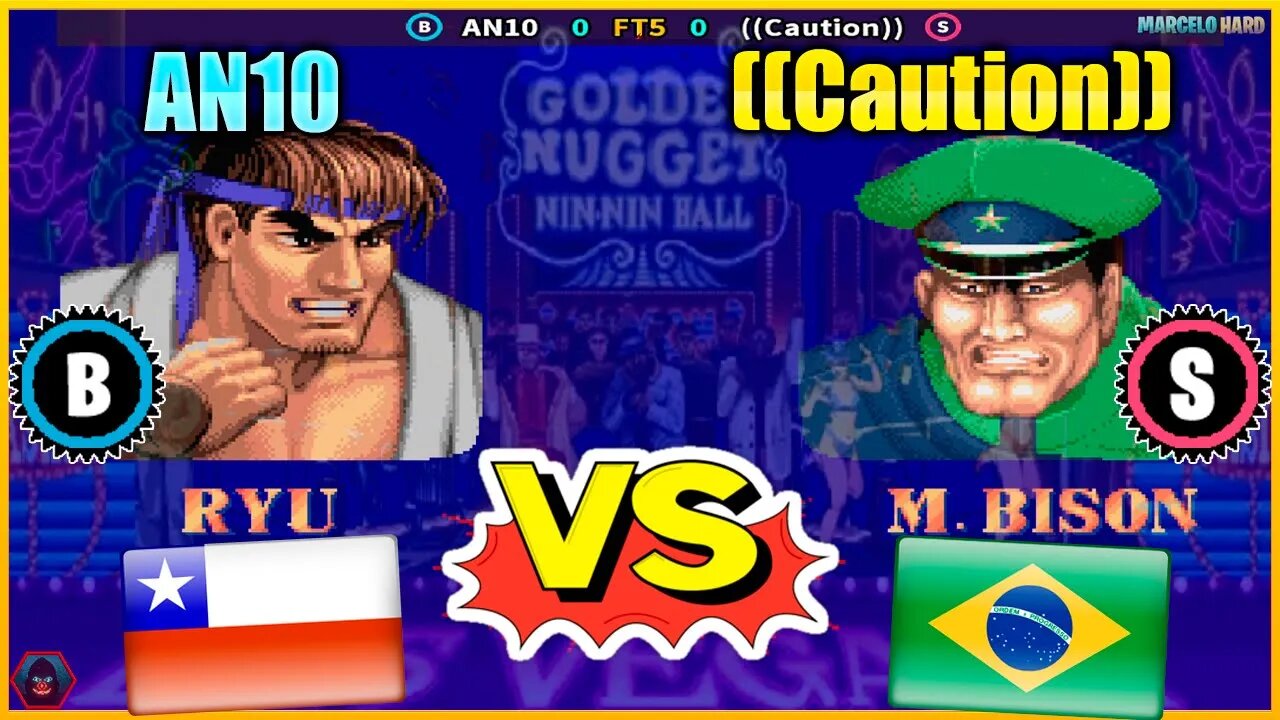 Street Fighter II': Champion Edition (AN10 Vs. ((Caution))) [Chile Vs. Brazil]