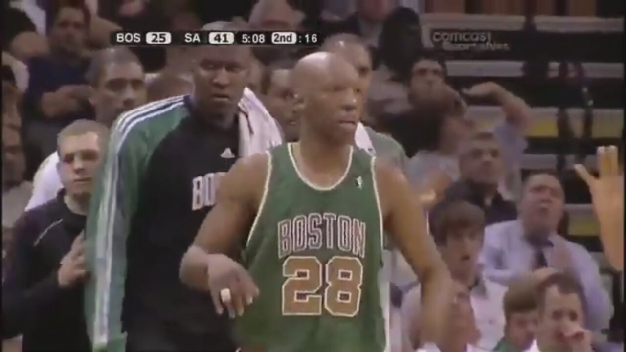 Sam Cassell 17 Points @ Spurs, 2007-08.