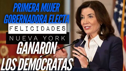 FELICIDADES NUEVA YORK, LOS DEMOCRATAS SEGUIRAN DANANDO EL ESTADO