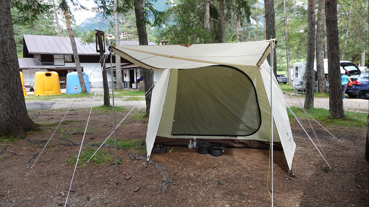 Incredible Ventilation of the Snow Peak Alpha Breeze Tent