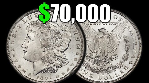 DO YOU HAVE A SILVER MORGAN DOLLAR ERROR COIN WORTH MONEY? 1891 MORGAN DOLLAR COIN VALUES