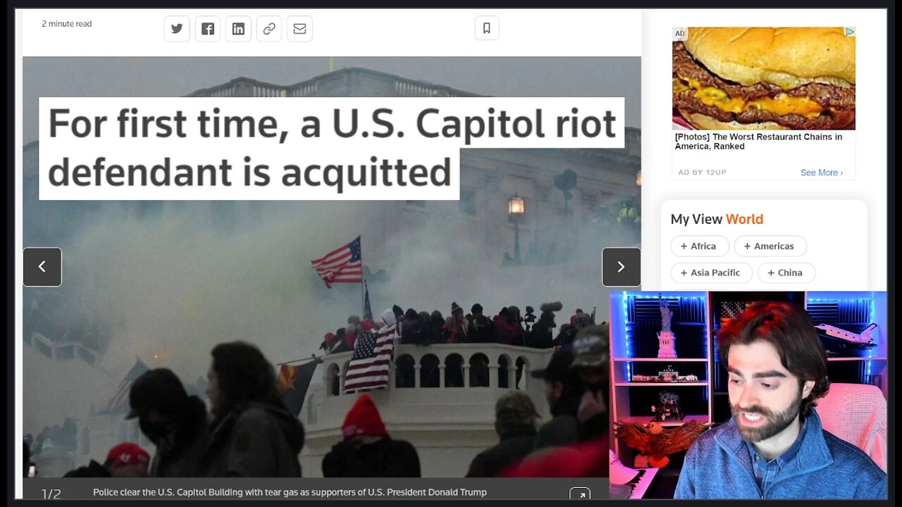 FIRST Jan 6 U.S. Capitol Riot Defendant Acquitted! Major Win!