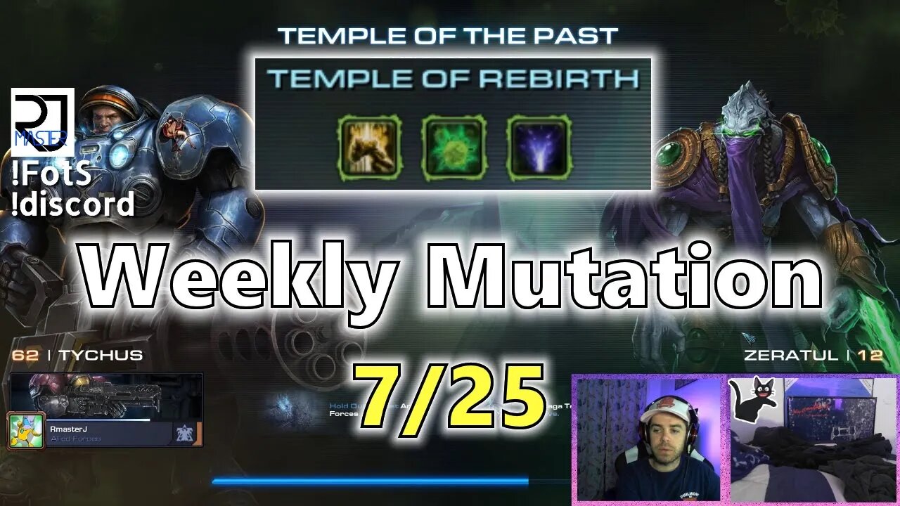 Temple of Rebirth - Starcraft 2 CO-OP Weekly Mutation w/o 7/25/22