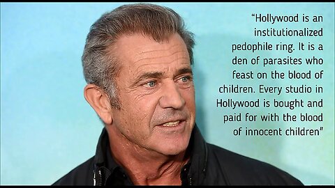Hollywood PANICS as Mel Gibson EXPOSES Them All!!!