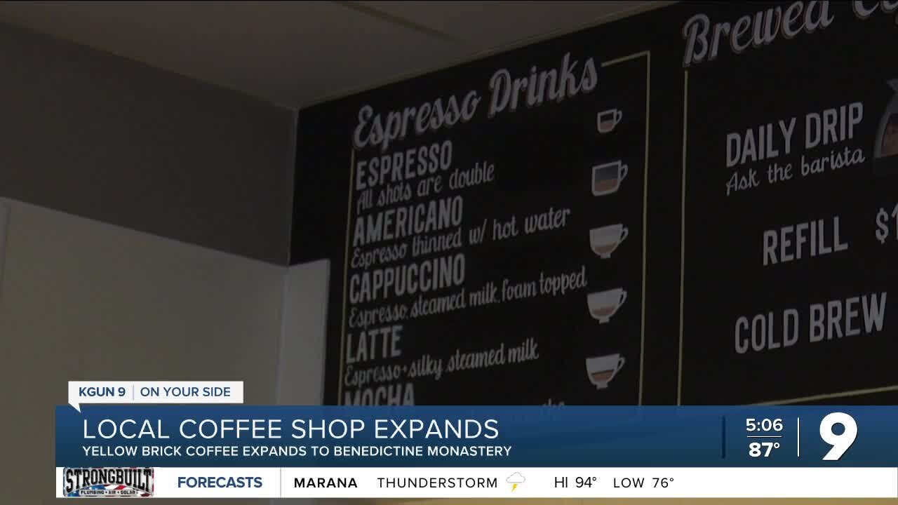 Local coffee shop expands to Benedictine Monastery