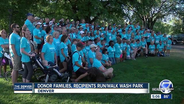 Thousands of donor families and recipients take over Washington Park for Donor Dash 5K