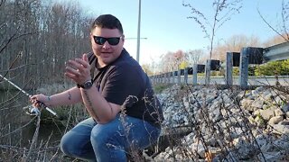 Urban Drainage Ditch Fishing in Delaware