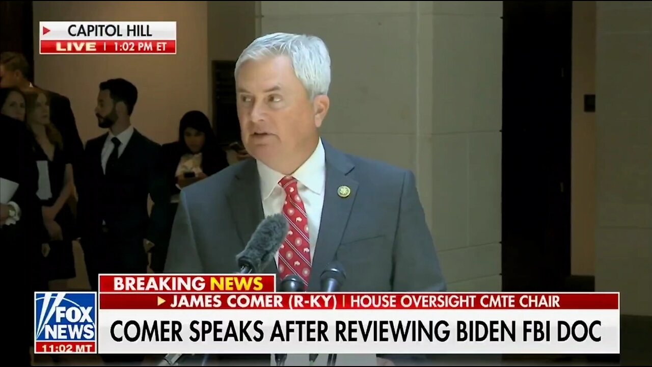 Rep Comer: FBI REFUSED To Hand Over Documents