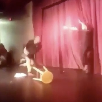 Man Jumps Stage During Comedian Segment And Throws Blows