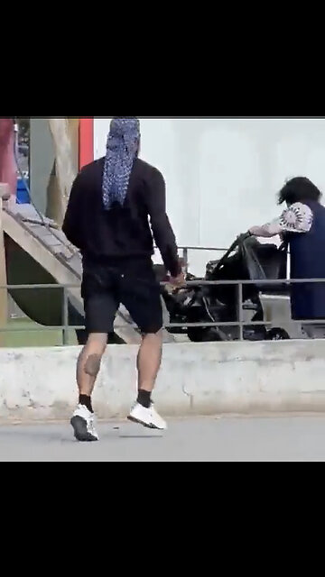 Graphic Warning: Syrian Refugee stabbing Children in French Playground Attack