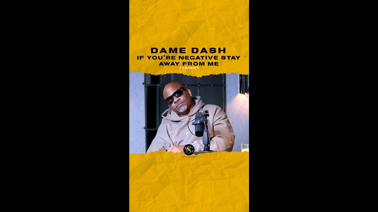 #damedash If you’re negative stay away from me. 🎥 @thediaryofaceopod