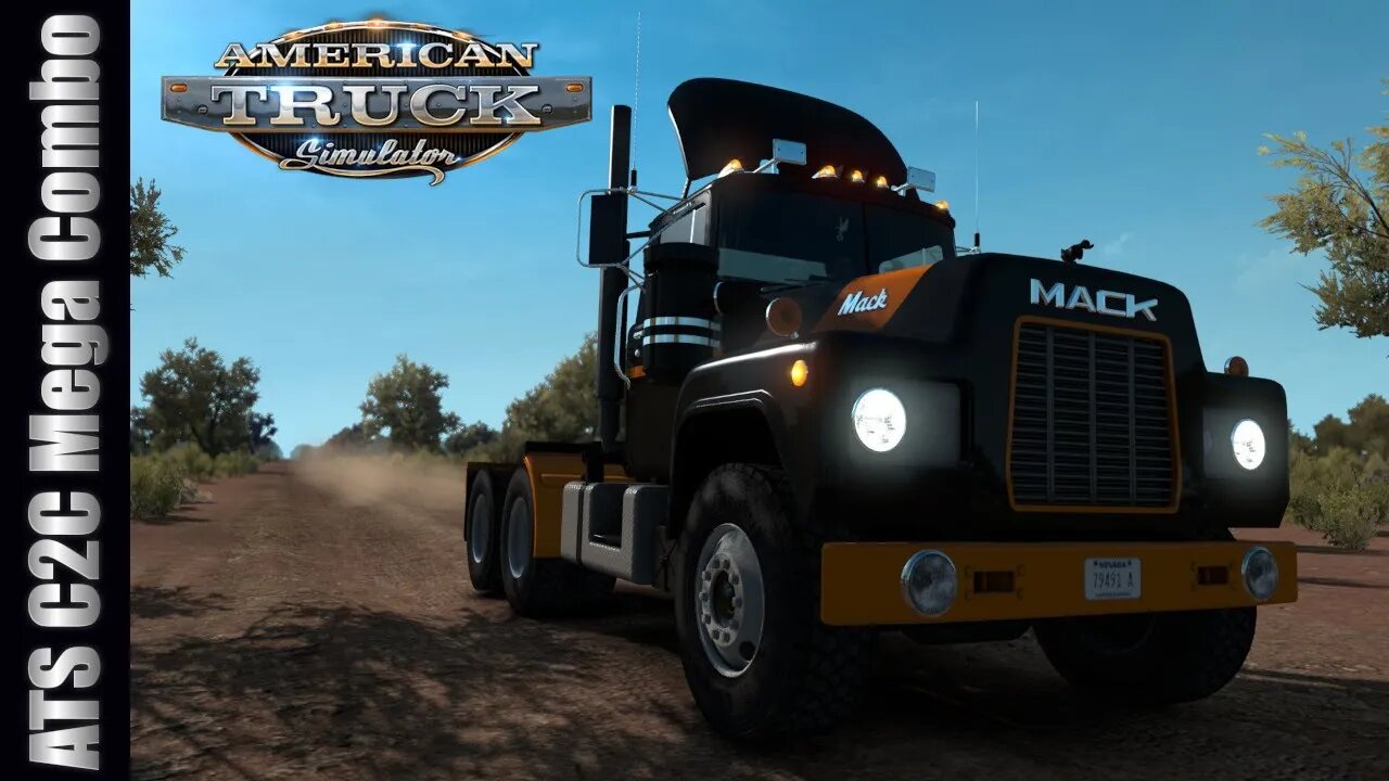 American Truck Simulator Mega Map Combo LIVE #1