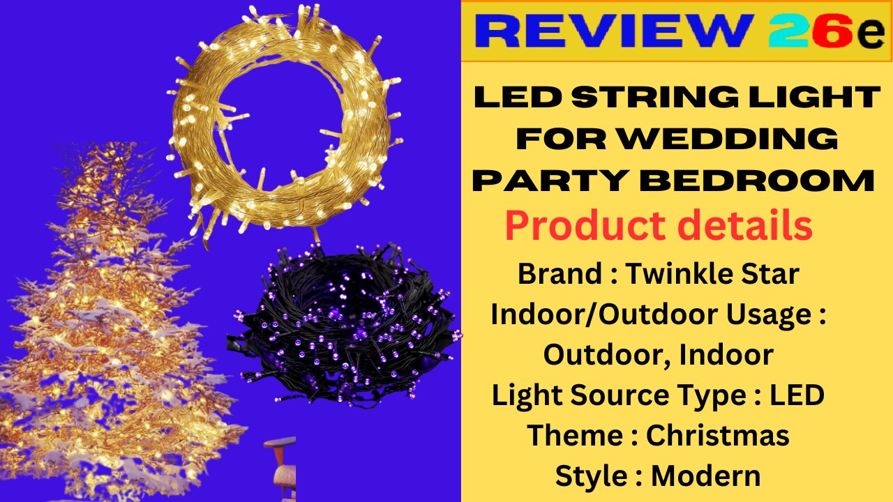 Best LED String Light Review 2023