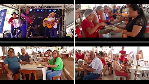 FERRAZ E DAIANO - ALMOÇO COMUNITÁRIO - FESTA EM LOUVOR A NOSSA SENHORA DAS DORES