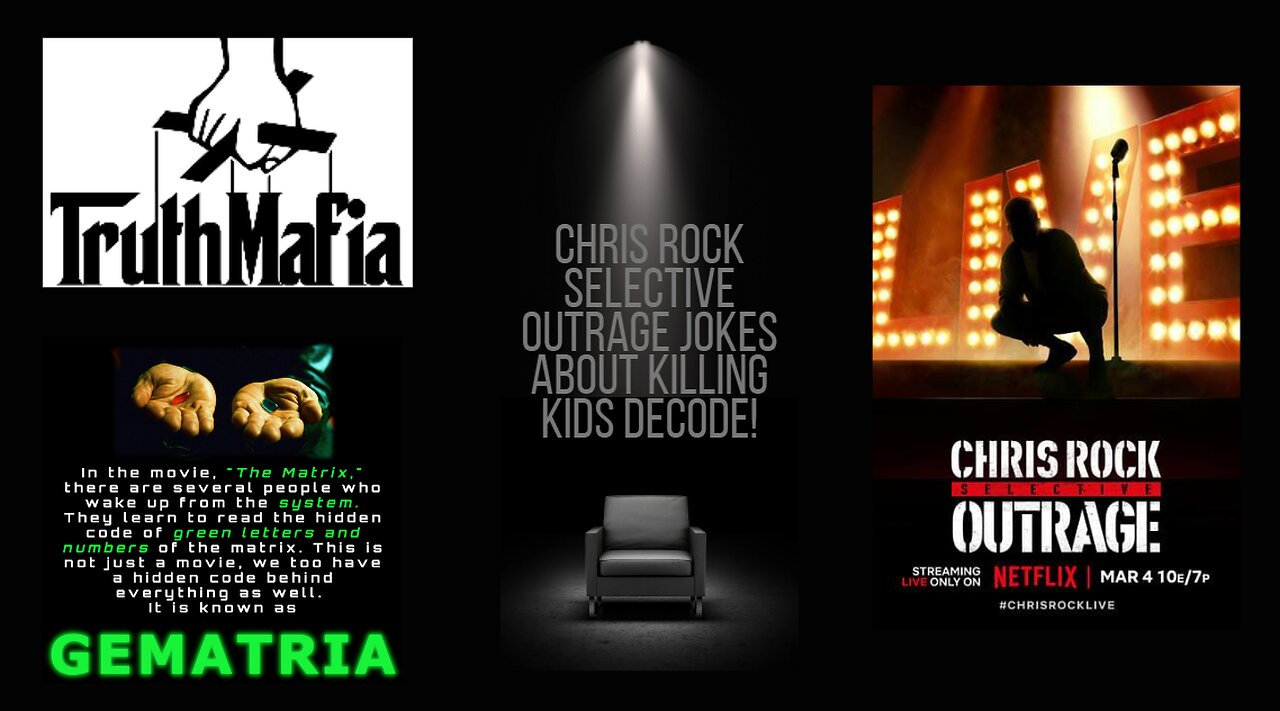 Chris Rock Selective Outrage Jokes about Killing Kids Decode!