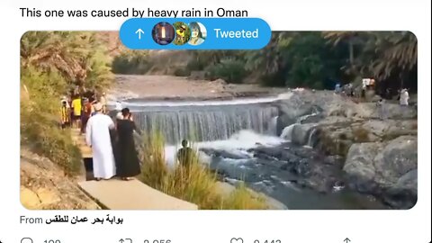 欺山莫欺水 阿曼山洪暴發