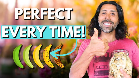 How To Prepare & Ripen Bananas PERFECTLY Every Time WITHOUT FAIL!