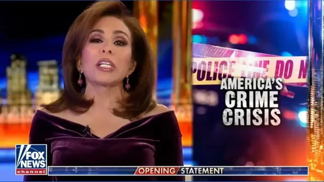 Great Points By Judge Jeanine On The Failure Of Government & Justice System