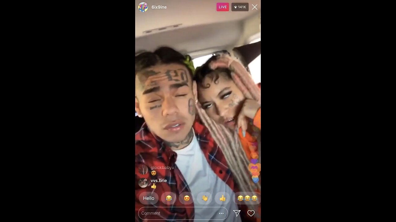 6ix9ine singing fuck love by xxxtentacion