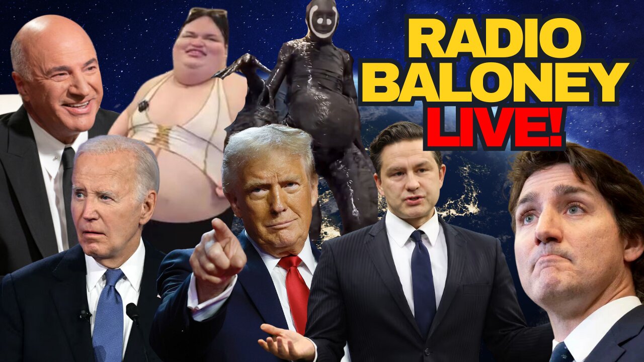 Radio Baloney Live! Trump Derangement, Biden 1500 Pardons, NJ Drones, ABC Pays Trump, Kevin O'leary